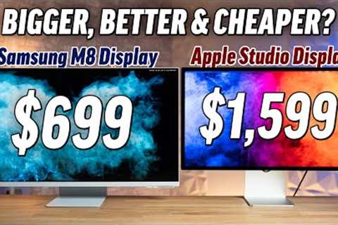 Samsung M8 Display vs  Studio Display - Why pay $1600?!