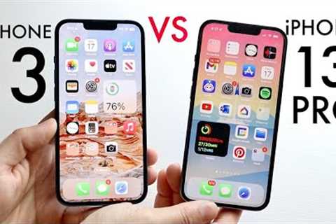 iPhone 13 Vs iPhone 13 Pro In 2022! (Comparison) (Review)