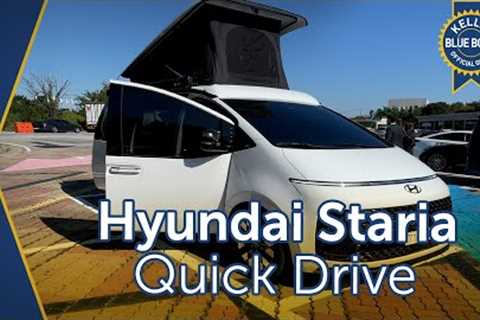 2022 Hyundai Staria | Korea''s Futuristic Minivan