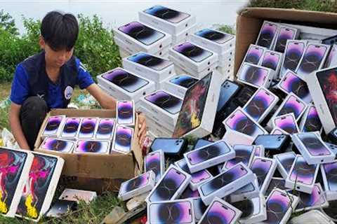 Amazing day...😜 It''''s many iPhone 13 & 14 Pro Max and iPad Pro box in the dump