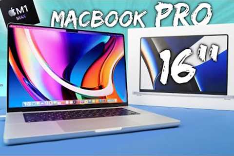 M1 Max 16in MacBook Pro Unboxing & Hands-On!