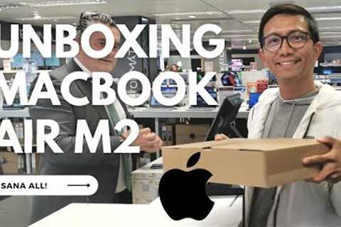 Unboxing MacBook Air M2 #unboxing #macbookairm2