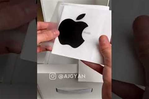 Apple Mac Studio Unboxing 🤩  My Dream Machine #ajgyan #apple #macstudio #shots
