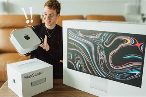 Unboxing NUEVO Mac Studio y Display Studio!!