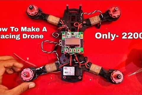 how to make a Racing drone using kk flight controller