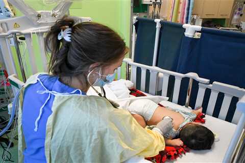 Inside a Kids’s Hospital: Struggling to Cope With a Surge of Respiratory Sickness