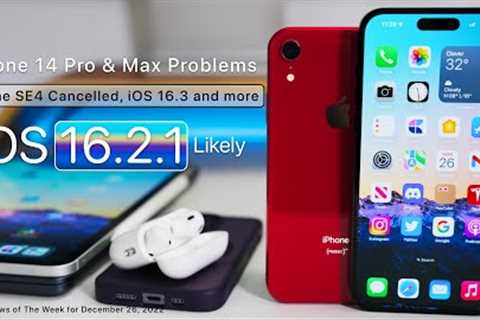 iPhone 14 Pro issues, iPhone SE 4 cancelled?, iOS 16.2.1, iPhone 15 and more