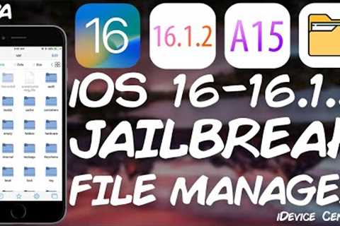 iOS 16 - 16.1.2 JAILBREAK Big News: New File Manager For All Devices, Great Kernel Vuln For A12-A16!