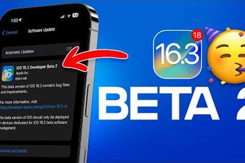 FINALLY Apple is Back on Track - iOS 16.3 Beta 2 Released!