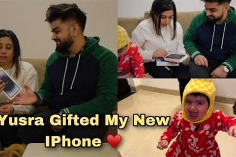 Yusra Gifted Me IPHONE 14 PRO MAX ❤️ | Mr & Mrs Singhania