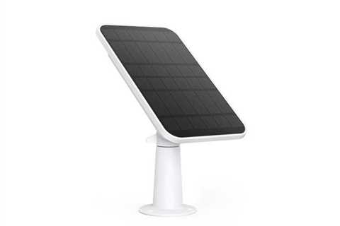 eufyCam Photo voltaic Panel Charger for $54