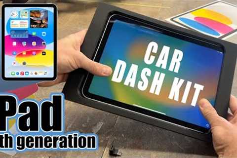 NEW iPad 10 DASH KIT - iPad car mount for car stereo