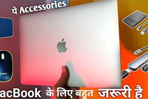 Macbook Air/Pro Accessories that you must have | Best Accessories for Apple Macbook Air M1 And M2