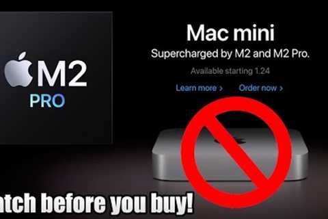 DON''T Buy The Apple M2 Pro Mac Mini - Here''s Why