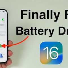 iOS 16 - How To Finally Fix Battery Issues!