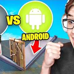 I Hosted a Fortnite Mobile iOS vs. Android Tournament!