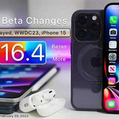 iOS 17 Beta Changes, VR Headset, WWDC, iPhone 15 leak, iOS 16.4 and more