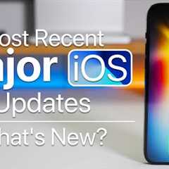 Recent Major iOS App Updates - What''s New?