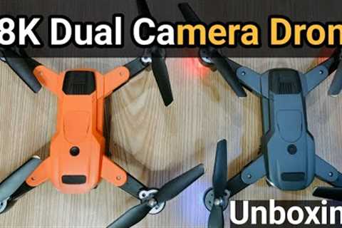 Dual camera drone unboxing HD Camera Live Video,WiFi FPV Drone