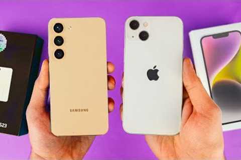 Samsung Galaxy S23 vs iPhone 14 - NOT EVEN FAIR.