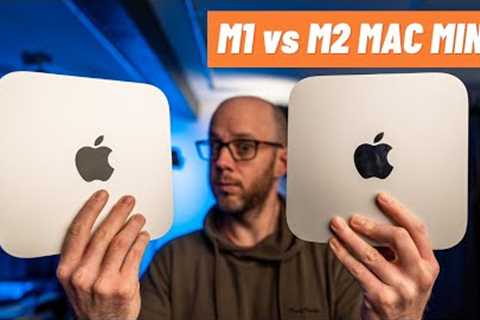 M2 Mac mini vs M1 Mac mini - VIDEO TEST!