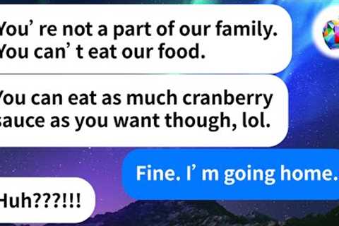 【Apple】My MIL finally goes too far when she refuses to let me eat the food and throws me out