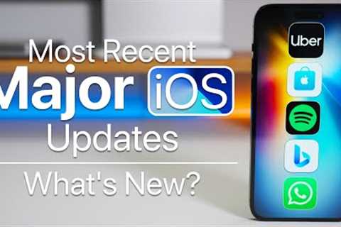 Recent Major iOS App Updates - What''s New?