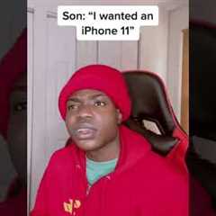 When your mom gets you the new iPhone 14 😂