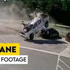 EXTREME CAR CRASH CAUGHT ON CCTV CAMERA | SECURITYCAM STORIES #1