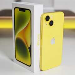 iPhone 14 Yellow - Unboxing, Setup and Review