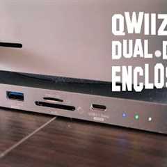 Turn Your Mac Mini M1, M2 or M2 Pro into a Mini Mac Studio! Qwiizlab Dual Drive Enclosure