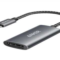 Anker 518 USB-C Adapter (8K DisplayPort) – Gray for $49