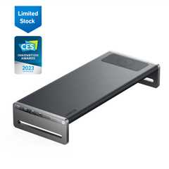 Anker 675 USB-C Docking Station (12-in-1, Monitor Stand, Wi-fi) for $249