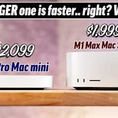 M2 Pro Mac mini vs M1 Max Mac Studio: We Didn''t Expect THIS..