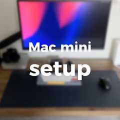 M2 Mac mini setup