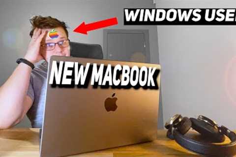Lifelong Windows user tries the NEW Macbook PRO!