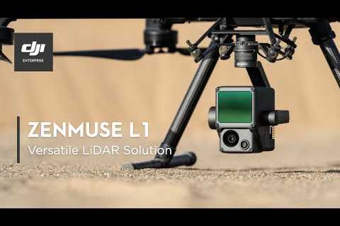 DJI Enterprise Zenmuse L1 – Versatile LiDAR Solution