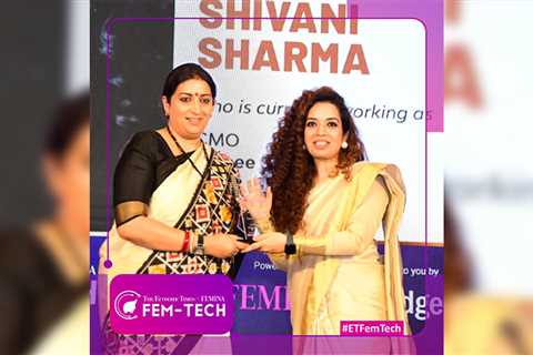 Shivani Sharma, CMO, Embee Software, wins Inspiring Women-in-Tech Award by Femina Magazine and The..