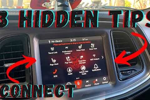 3 UCONNECT Tips & Tricks YOU MAY NOT HAVE KNOWN! |Must Watch For Dodge Challenger & Charger ..