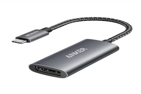 Anker 518 USB-C Adapter (8K DisplayPort) – Gray for $49