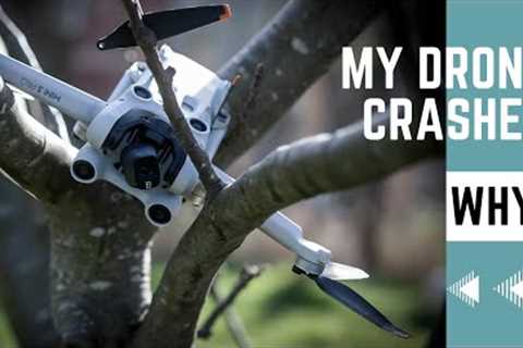DJI MINI 3 PRO crash MISTAKES // 10 TIPS to avoid drone CRASHES and FLYAWAY. Beginner/ Intermediate