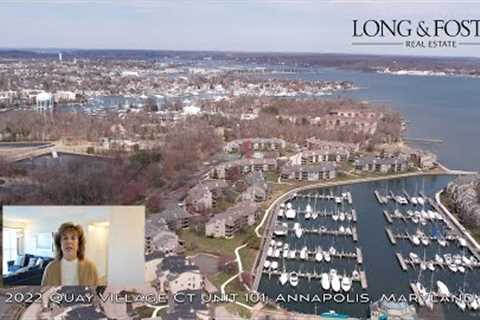 2022 Quay Village Ct Unit 101, Annapolis, MD - For Sale -Cheryl Jersey-Lecourt - Long & Foster