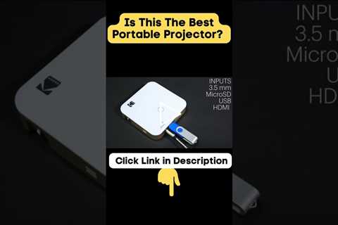 KODAK Luma 350 Portable Smart Projector - Is This The Best projector? 🤔 #shorts