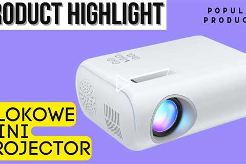 CLOKOWE Mini Projector Product Highlight