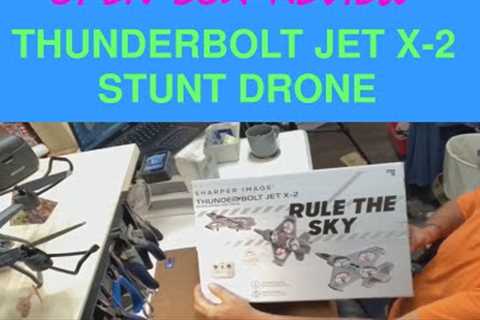 Review and thoughts on the Thunderbolt JET X-2 Stunt Drone