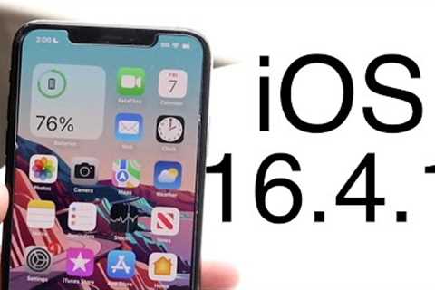 iOS 16.4.1 Review! (Features, Changes, Etc.)