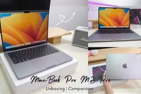 ☁️ Macbook Pro M2 Pro | Unboxing | Setup | Comparison