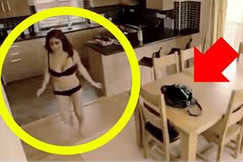 30 WEIRD THINGS CAUGHT ON SECURITY CAMERAS & CCTV! 😱🤯