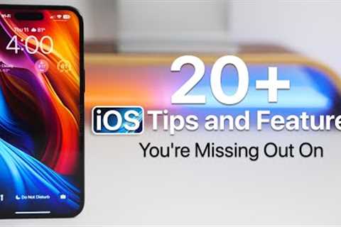 20+ iOS Tips and Features You Are Missing Out On