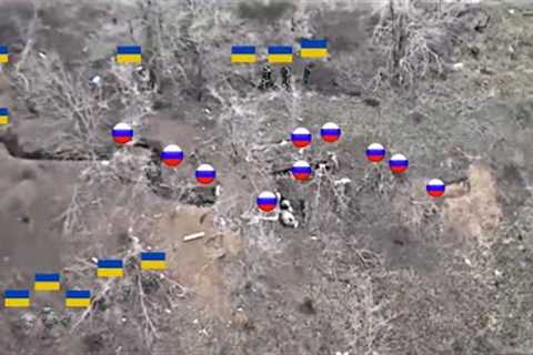 Horrible! Ukrainian soldiers obliterated hundreds of Russian troops in the bloody battle of Bakhmut